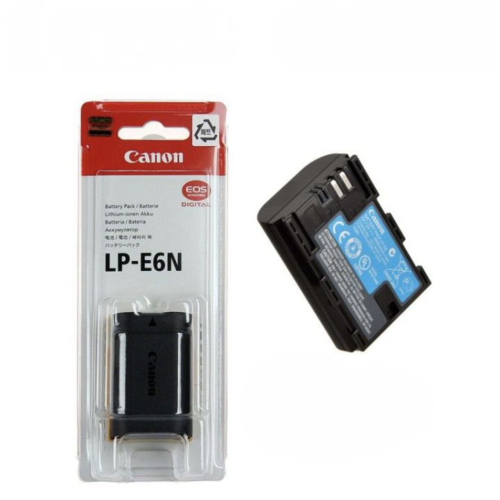 Canon Lp E6N 1865 Mah Battery for Canon 70D / 80D / 90D / 6D ii / 5D Camera