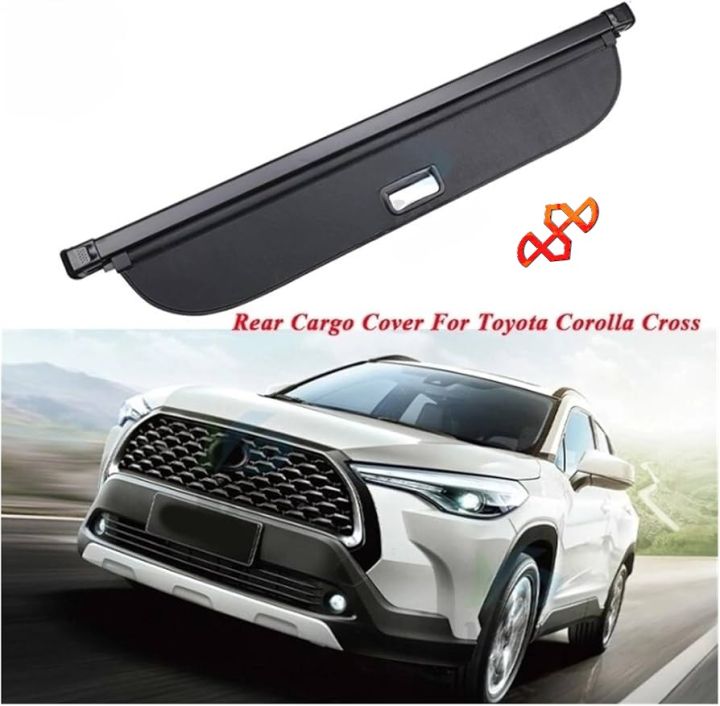 Toyota Corolla cross rear cargo cover car interior accessories modification items