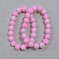 Pink Marble beaded Bracelet (Two in one pack). 