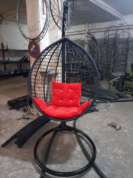 Hanging chair or Hanging swing with stand and 4 cousins