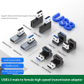 90 Right Angle USB 3.0 Extension Adapter Upward Elbow 10Gbps USB Connector For PC Male to Female Extension Plug Converter. 