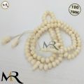 Camel Bone Tasbeeh - Counting Pearls 100 Diameter of Beads 7mm. 