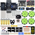 Keyestudio Micro bit 4WD Mecanum With Board Robot Car V2.0 With Python Language Programming System For Microbit Smart Car Kit. 