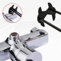 1/2PCS Plumbers Wrench 7 Sizes Sink Wrench Four-Jaw Hex Under Sink Wrench Faucet Tool Multifunctional Steel for Tight Spaces. 