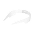 2/1pcs Collar Support Brace Adjustable Embedded Shirt Collar Clips Invisible Suits Neckline Insert Enhancer for Men Women.