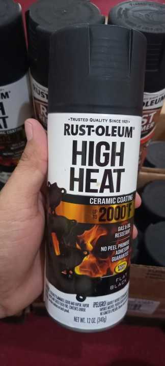 High Heat Paint Flat Black