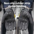 ROCKBROS Keep Warm Bicycle Gloves Full Finger Men Winter Autumn Windproof Fleece Cycling Glove Touch Screen MTB Road Bike Gloves. 
