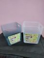 Refrigerator Door Organizer Bins Clear Plastic Food Storage Containers for Fridge, Kitchen Cabinet, BPA-Free Pantry Organization and Storage. 