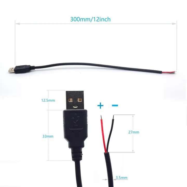2%20Pin%2020AWG%20USB%20Male%20Cable%20Ends%2012V%205A%20Power%20Pigtail%202%20Wire%20USB%20A%20MaleBare%20Wire%20End%20Cable%20for%20DIY%20USB%20Plug%20Replacement%200.5M/1M%20-%20Image%206