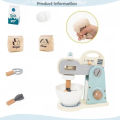 Wooden Kitchen Pretend Play Toy Simulation Wooden Food Mixer Kitchen Accessory Pretend Food Early Learning Educational. 