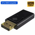 4K DP DisplayPort to HDMI-compatible Adapter Converter Display Port DP to HDMI-compatible HDTV Adapter Video Audio PC Laptop. 