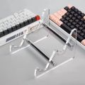 Keyboard Display Stand Transparent Acrylic Keyboard Stand for Computer Mechanical Keyboard holder layer Rack keyboard tray. 