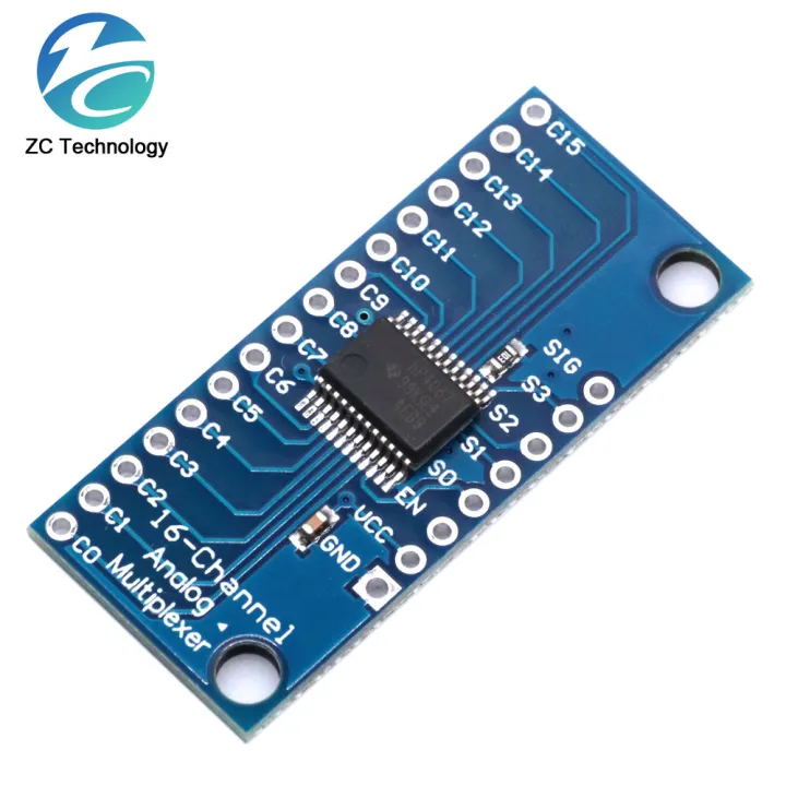 CD74HC4067 16-Channel Analog Digital Multiplexer Breakout Board Module ...