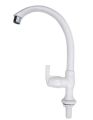 Pvc Wall Mount Plastic Kitchen Washroom Sink Tap Water Faucets. 