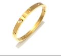 New Design bracelete  (kara) Golden color for girls and woman. 