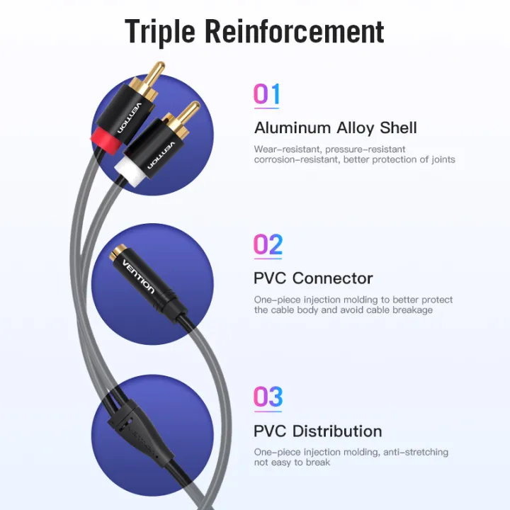 Vention%20Jack%203.5%20mm%20to%202%20RCA%20Cable%20Female%20to%20Male%20Audio%20Cable%20Aux%20Splitter%20for%20Amplifier%20TV%20Home%20Theater%203.5%20Jack%20Aux%20Cable%20RCA%20-%20Image%204