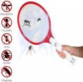 Rechargeable Mosquito Killer Bat/Racket With Torch | Long Handle Rechargable 3 Layered Mesh Mosquito Swatter. 