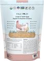 Organic Chicken Feed | Layer (20+ week) Chickens | Organic, Non-GMO, Corn & Soy Free, Non-Medicated Chicken Feed | 16% Protein | Mash  1KG. 