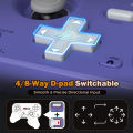 IINE Pocket Gamepad for Switch 2/1 Steam Deck Phone Car Portable Retro Controller Hall Effect Joystick NS Version.
