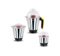 3 in 1 grinder mixer cup set heavy duty small cup, medium cup and large cup. 