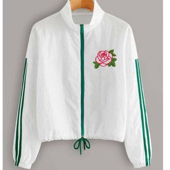 Embroidery jacket  with adjustable doori sleeves strips  for woman