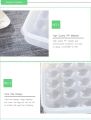 20-Grid Single Layer Egg Storage Container with Lid | Refrigerator Organizer. 