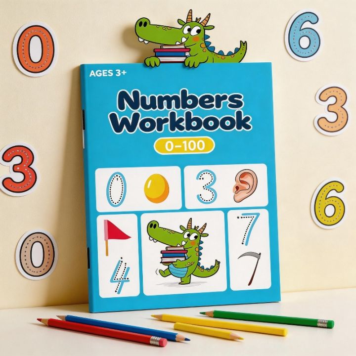 Digital Practice Copybook, 32 Pages in Color, Writing Aid Book, Digital ...