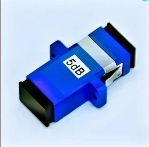 SC UPC Singlemode Fixed Fiber Optical 5dB Attenuator for FTTH Optical ...