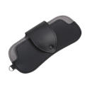 1PC Waterproof Sunglasses Bag Portable Hanging Neck Glasses Storage Case Fashion PU Leather Eyeglasses Pouch For Women Men. 