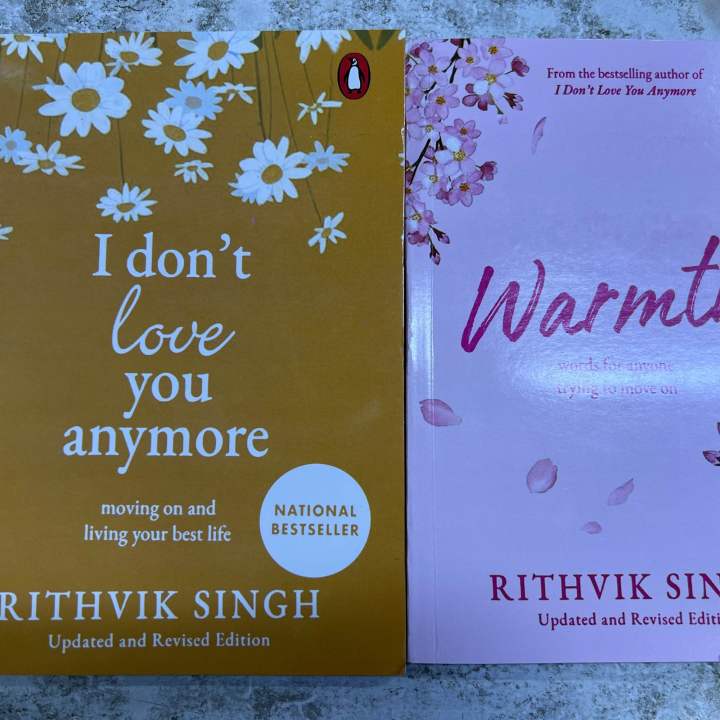 I don’t love you anymore and warmith 2 book set by rithvik Singh | Daraz.pk