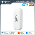 TNCE Tuya sensor temperature Humidity wifi or zigbee, Indoor Thermometer Hygrometer Monitor, smart life voice alexa  home. 