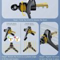 Upgrade Car Phone Holder Clips 17mm Ball Head Car Air Vent Clip Mount Car Air Outlet Hook Clamp for Magnet Mobile Phone Support.