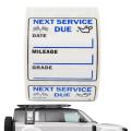 Car Service Reminder Stickers 250 Sheets Car Service Stickers 2x2In Maintenance Reminder Stickers Oil Change Reminder Stickers. 