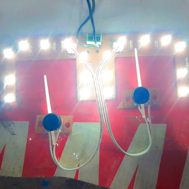 White Glow METER kit with white glow needles for Honda 125cc full brightness