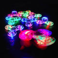 Luminous LED light Fidget Spinner Hand Top Spinners Glow in Dark Light EDC Figet Spiner Finger Stress Relief Toys. 