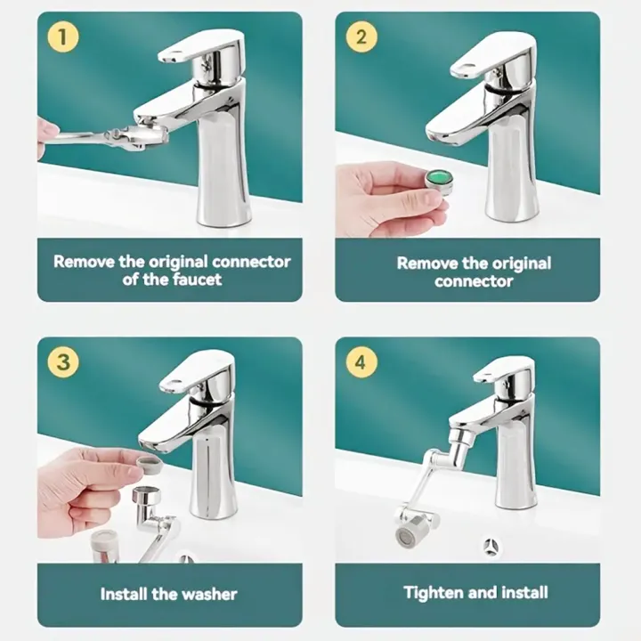 1440%20%C2%B0Swivel%20Robotic%20Arm%20Swivel%20Extension%20Universal%20Faucet%20Aerator%20Kitchen%20Sink%20Faucet%20Extender%20Mixer%20Tap%20Nozzle%20Water%20Flow%20Mode%20-%20Image%205
