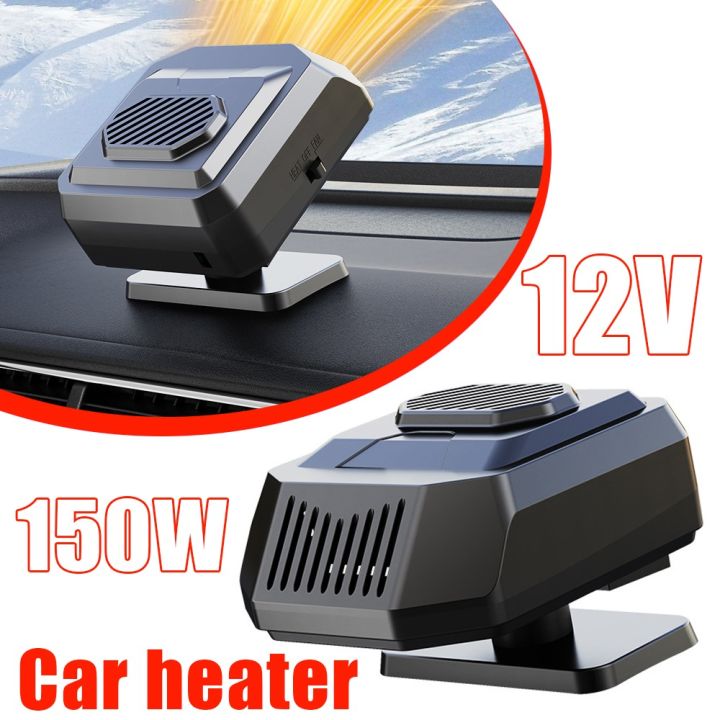 Portable 12V Car Heater Defrost Demister Two Speed Adjustment Heating System With Air Purifier Multi Function Winter Warmer