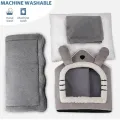Indoor Warm Dog House Soft Pet Bed Tent House Dog Kennel Cat Bed with Removable Cushion Suitable for Small Medium Large Pets. 