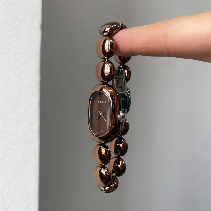 CILOA%202026%20New%20Women's%20Bracelet-Style%20Brand%20Artistic%20Watch%20-%20High-Appearance,%20Waterproof%20Quartz,%20Two%20Logos%20Shipped%20Randomly%20-%20Image%204