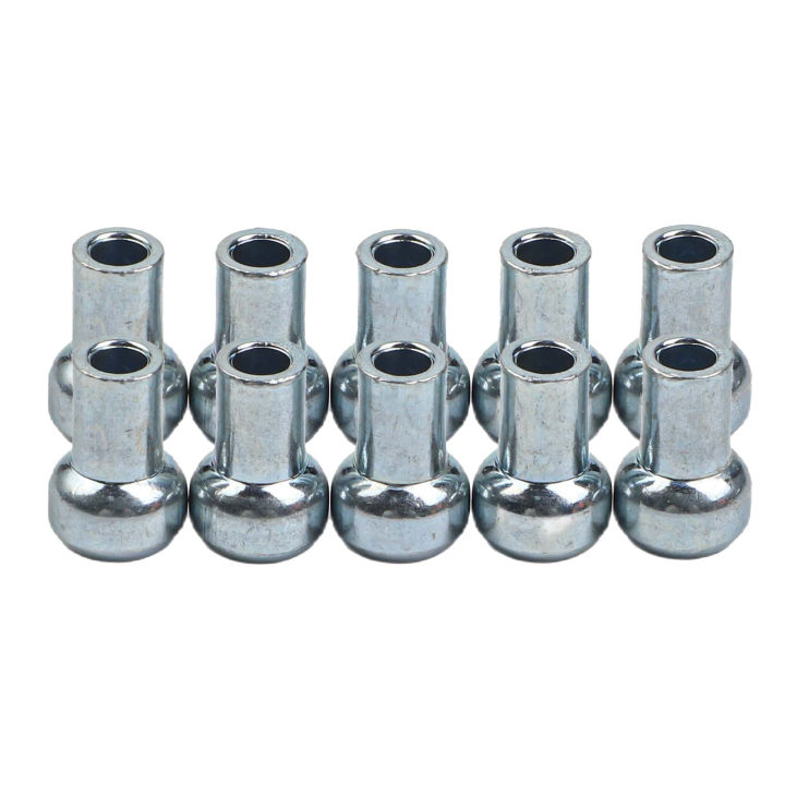 10pcs Gym Pulley Machine Stopper Cable Ball Terminals Wire Port Joint Parts Kit For Diameter 5mm 6mm Cables Fitness Equipment