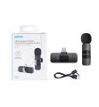 BOYA BY-V1 For iOS Ultracompact 2.4GHz Wireless Microphone System. 