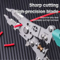 Multi Functional Wire Stripping Pliers, Household Specific Electrical Pliers, Folding and Measuring Wire Stripping Pliers.