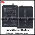 Battery for huawei Honor 8x / P10 Plus with 3750mAh Capacity. 