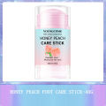 Honey Peach Foot Care cream - 72H Moisturizing & Crack Repair, Natural Anti-Odor Formula, Portable Heel Balm for Dry/Calloused freshfeet.