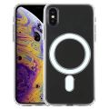 Apple iPhone XS Max Magnetic MagSafe Compatible Protective Clear TPU Transparent. 