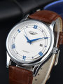Men Automatic Watch Simple Date Mechanical Watches Waterproof Rome Versatile Fashion Leather Man Watch Boyfriend . 
