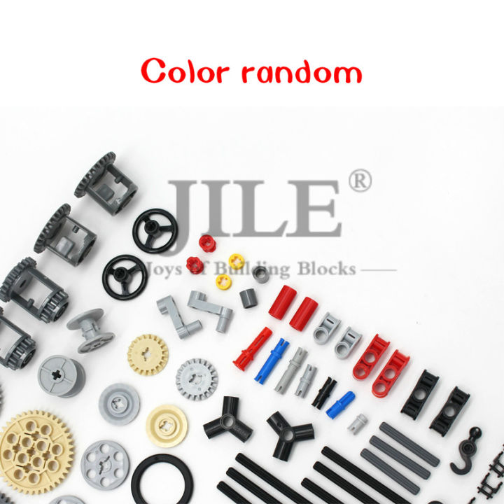 116pcs%20MOC%20Bulk%20Technical%20Parts%20Pin%20Liftarm%20Bricks%20Set%20Axle%20Connector%20Gear%2040%20Tooth%20Building%20Blocks%20Compatible%20Technology%20Toys%20-%20Image%204