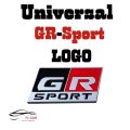 GR-Sport Logo – Premium Toyota Gazoo Racing Emblem | Universal Fit | GR-Sport Logo Plate Interior/Exterior Decoration Increase Your CAR Toyota.. 
