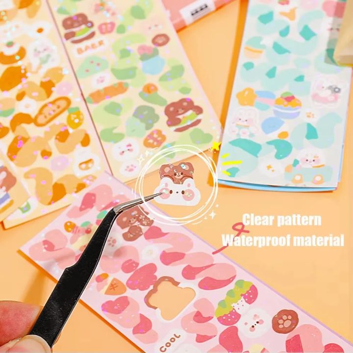 20-1000%20PCS%20Cute%20Stickers%20Kawaii%20Cartoon%20Laser%20Sticker%20No%20repeat%20for%20Diary%20Kid%20DIY%20School%20Students%20Decoration%20Stationery%20-%20Image%204