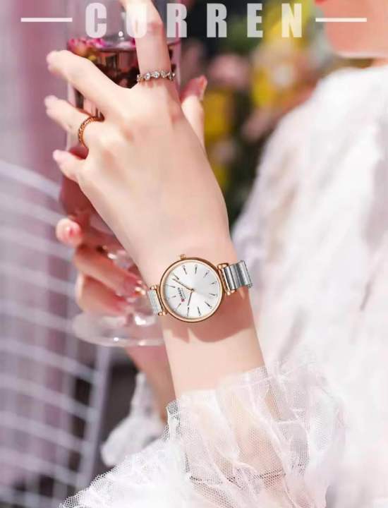 CURREN%20Women%20Watch%20Top%20Brand%20Luxury%20Elegant%20Female%20Waterproof%20Clock%20Genuine%20Leather%20Bracelet%20Simple%20Lady%20Girl%20Wristwatch%209081%20-%20Image%203